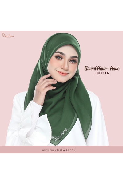 BAWAL HAVE2 - GREEN BAWAL HAVE2 - GREEN